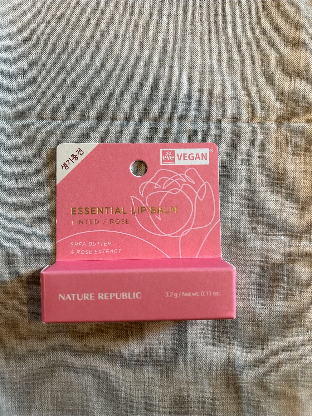 Nature Republic Essential Lip Balm Tint - Rose